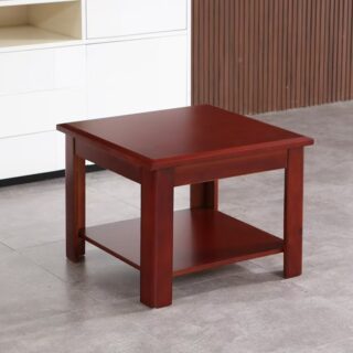 Conference Room Mahogany Coffee Table with spacious surface, rich finish, and elegant design, perfect for offices or meeting spaces.