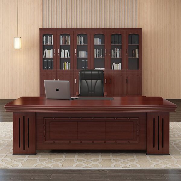 1800mm Modern Executive Director's Desk with ample workspace and minimalist design for a professional office environment.