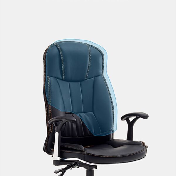 Generic Orthopedic Swivel Office Chair with adjustable height, padded backrest, and ergonomic design for optimal support.