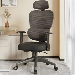 Orthopedic Highback Mesh Task Chair with ergonomic design, lumbar support, and adjustable features for comfort and posture alignment.