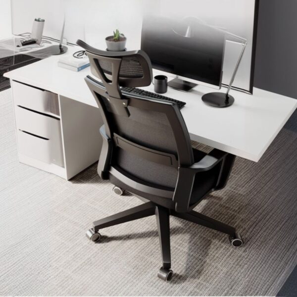 Adjustable Mesh Ergonomic Office Chair with breathable backrest and customizable features.