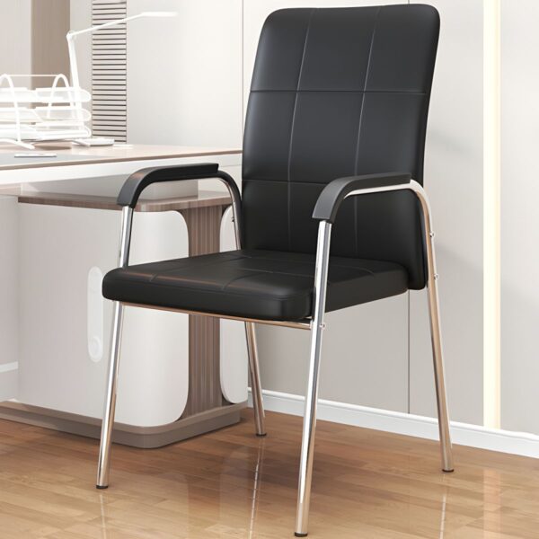 Modern Mid-Back Executive Waiting Chair with ergonomic design and sleek upholstery, perfect for office spaces.