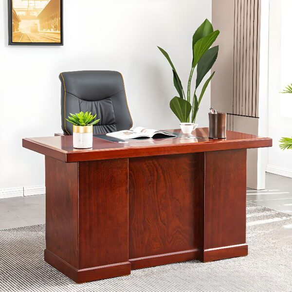 120cm Executive Office Computer Desk with ample storage and sleek design, ideal for home or office use.