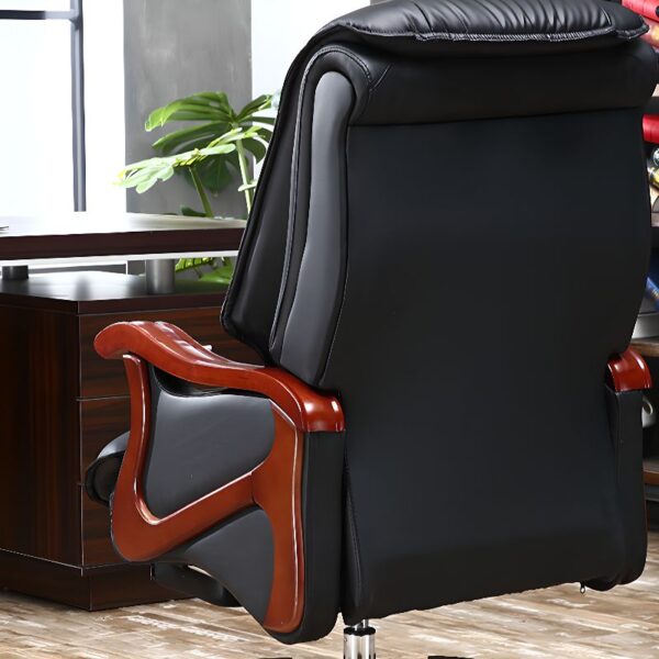 Executive Staff Upholstered Study Chair with ergonomic design, padded seat, and durable upholstery for comfort and support.