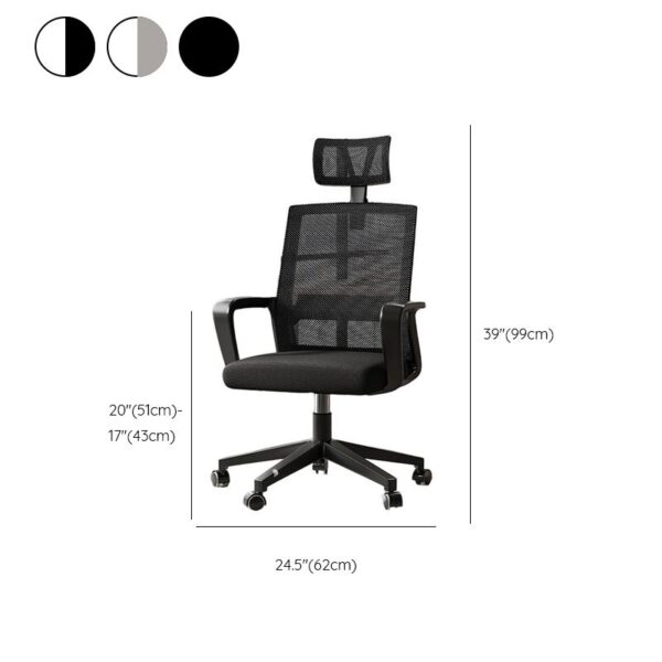 Mesh Back-friendly Office Chair with ergonomic design and adjustable features for all-day comfort.