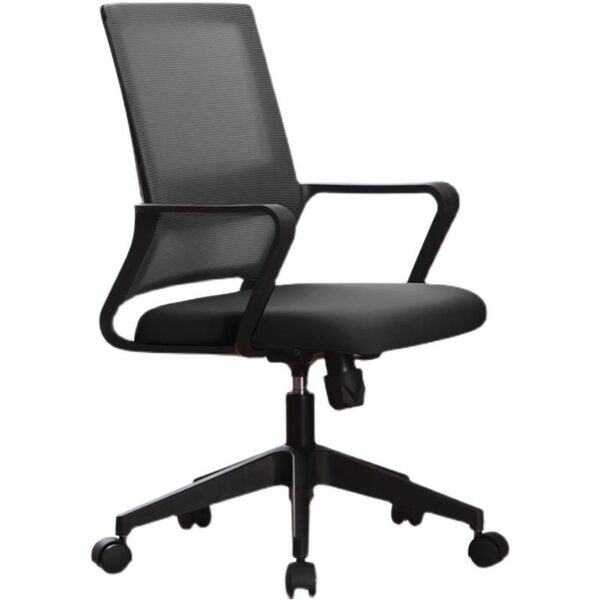 Mid Back Mesh Office Desk Chair with breathable mesh back, lumbar support, and adjustable features.