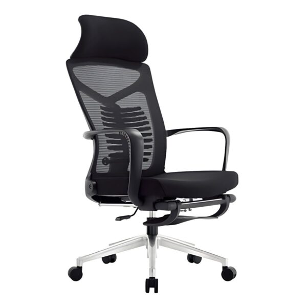 Swivel Mesh Modern Orthopedic Seat with ergonomic design, breathable mesh back, and lumbar support for comfort and posture.