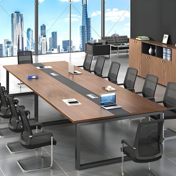 240cm Modern Design Office Meeting Table with a spacious surface and sleek, minimalist design, ideal for professional settings.