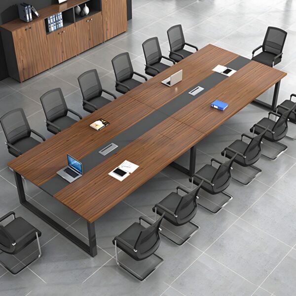 240cm Modern Design Office Meeting Table with a spacious surface and sleek, minimalist design, ideal for professional settings.