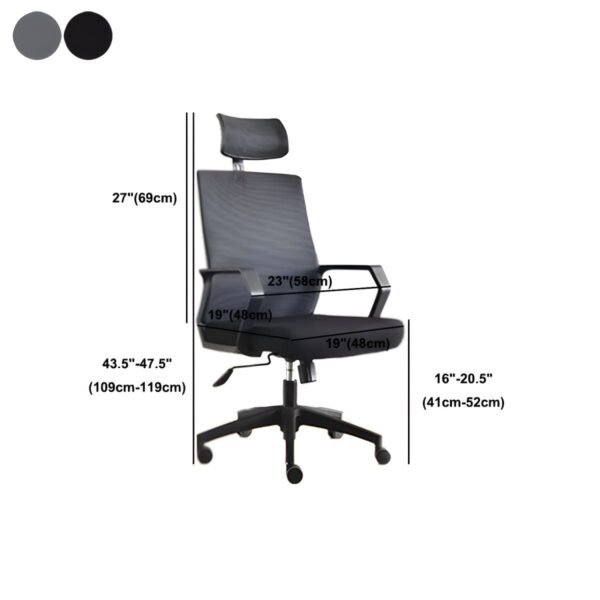 Home and office high back chair with ergonomic design, adjustable height, and comfortable armrests for long hours of sitting.