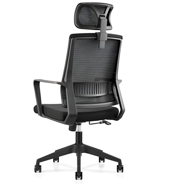 Office Computer Chair High Back with ergonomic design, adjustable height, padded armrests, and smooth-rolling wheels for ultimate comfort and support.