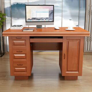 "120cm Office Executive Desk with sleek design and spacious work surface, ideal for modern office setups."