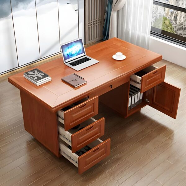 "120cm Office Executive Desk with sleek design and spacious work surface, ideal for modern office setups."