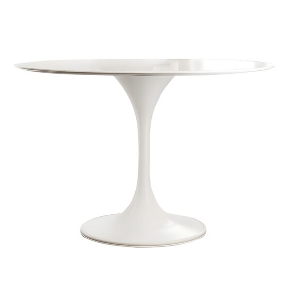 "Circular Dining Table for office and home use with sleek design, sturdy base, and ample surface space."