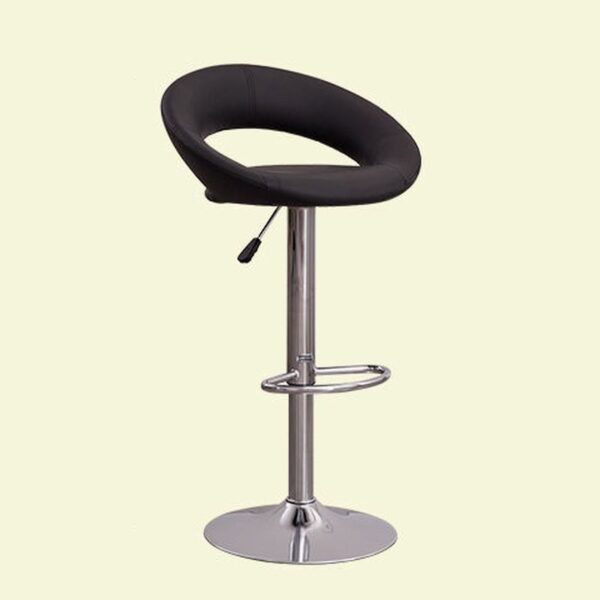 Adjustable Swivel Office Stool with ergonomic seat, adjustable height, 360-degree swivel function, and sturdy base, ideal for modern office environments or home offices.