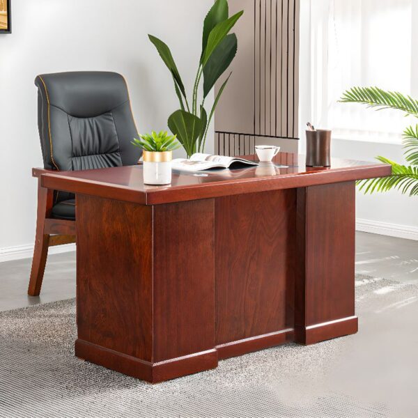 120cm Executive Office Computer Desk with ample storage and sleek design, ideal for home or office use.