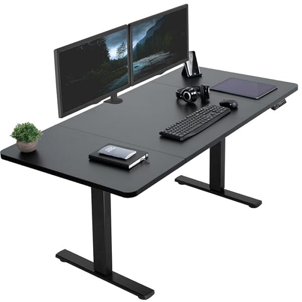 120cm Electric Adjustable Standing Desk with smooth height adjustments, offering ergonomic support for a healthier and more comfortable workspace.