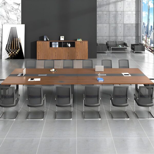 240cm Modern Design Office Meeting Table with a spacious surface and sleek, minimalist design, ideal for professional settings.