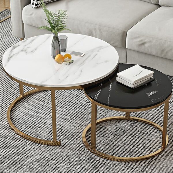 Office Modern Coffee Table with sleek design and spacious top, perfect for organizing items and enhancing the style of your office or living space.