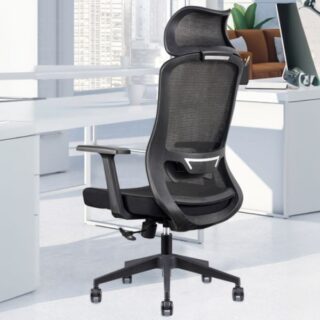 Modern Ergonomic Adjustable Office Seat with adjustable features for personalized comfort, ergonomic design, and breathable fabric.