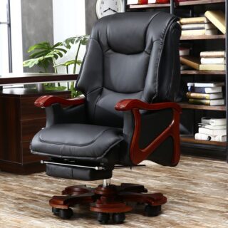 Executive Staff Upholstered Study Chair with ergonomic design, padded seat, and durable upholstery for comfort and support.