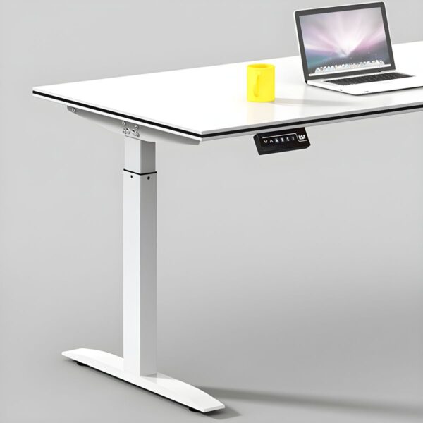 120cm Office Electric Standing Desk with adjustable height and modern design, perfect for promoting comfort and productivity in the workspace.