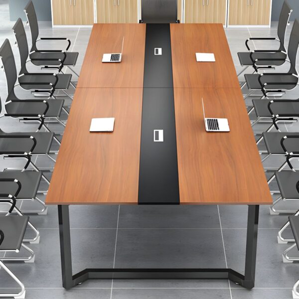 240cm Office Boardroom Table with spacious surface and durable construction, ideal for meetings and conferences.