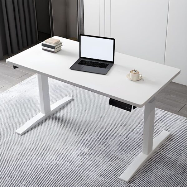 Office Standing Desk 1.2 Meters with electric height-adjustable mechanism, sleek design, and spacious surface for an ergonomic and productive work environment.