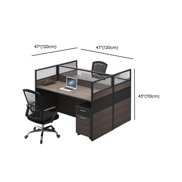 An Office 2-Seater Workstation with two desks, designed for collaboration, featuring ergonomic seating and a sleek, modern design.