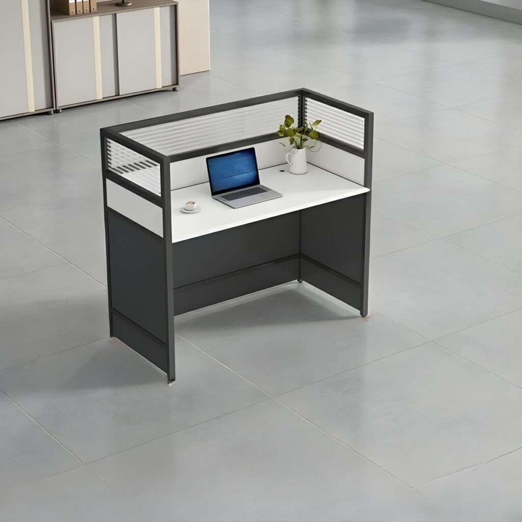Workstation Module Single 1-Way Modular Office Workstation - Gucca Furniture -Furniture Shop in Kenya