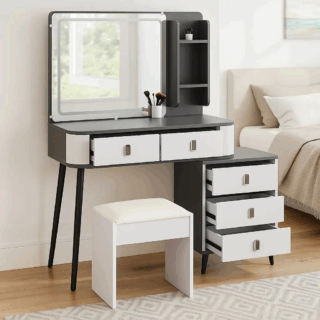 bedroom vanity dressing table, vanity table for bedroom, bedroom makeup vanity, dressing table with mirror, vanity table with stool, bedroom dressing table set, vanity desk with drawers, makeup table for bedroom, bedroom dressing table with storage, modern vanity table, white bedroom vanity table, wooden vanity dressing table, bedroom vanity table with lights, small vanity table for bedroom, luxury bedroom dressing table, elegant vanity table, compact dressing table for bedroom, mirror vanity table for bedroom, classic dressing table set, bedroom beauty station, vintage vanity dressing table, dressing table for girls bedroom, vanity desk with mirror and lights, minimalist bedroom vanity table, dressing table with mirror and stool, glam vanity table, bedroom makeup station, dressing desk with drawers, corner vanity dressing table, pink vanity table for bedroom, black dressing table bedroom, space-saving vanity table, Scandinavian vanity table, dressing table with LED mirror, mirrored dressing table for bedroom, vanity table for cosmetics, bedroom vanity with shelves, sleek vanity table for makeup, dressing table with glass top, marble top vanity table, bedroom vanity with bench, makeup organizer vanity table, gold frame vanity table, stylish dressing table bedroom furniture, functional vanity desk, adjustable mirror dressing table, bedroom vanity for small spaces, makeup table with LED lights, multifunctional dressing table, dressing table with round mirror, vanity table with jewelry drawer, bedroom mirror table set, feminine dressing table, aesthetic vanity table, vanity table with cushioned stool, bedroom dresser and mirror combo, dressing table with hidden storage, makeup table for teens, vanity desk for beauty products, makeup vanity with drawers and mirror, dressing table for daily routine, vanity set for dressing room, bedroom vanity for hair and makeup, wooden bedroom vanity, compact makeup vanity, modern glam dressing table, rustic dressing table with mirror, bedroom makeup console, foldable dressing table, bedroom beauty corner setup, lighted vanity mirror table, romantic bedroom dressing table, urban bedroom vanity, dressing table with side storage, mid-century vanity table, dressing vanity for minimalist room, glass top bedroom vanity, vanity table with rotating mirror, makeup station with seat, dressing table with drawers and stool, makeup corner dressing table, deluxe vanity table set, modern bedroom vanity furniture, soft-close drawer vanity, bedroom vanity with LED panel, dressing table with large mirror, drawer vanity for bedroom, vanity makeup station bedroom, bedroom dressing and grooming table, contemporary vanity table set, double drawer vanity table, premium vanity table for women, cozy bedroom dressing unit, compact glam vanity, multifunction makeup vanity