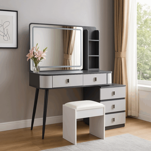 bedroom vanity dressing table, vanity table for bedroom, bedroom makeup vanity, dressing table with mirror, vanity table with stool, bedroom dressing table set, vanity desk with drawers, makeup table for bedroom, bedroom dressing table with storage, modern vanity table, white bedroom vanity table, wooden vanity dressing table, bedroom vanity table with lights, small vanity table for bedroom, luxury bedroom dressing table, elegant vanity table, compact dressing table for bedroom, mirror vanity table for bedroom, classic dressing table set, bedroom beauty station, vintage vanity dressing table, dressing table for girls bedroom, vanity desk with mirror and lights, minimalist bedroom vanity table, dressing table with mirror and stool, glam vanity table, bedroom makeup station, dressing desk with drawers, corner vanity dressing table, pink vanity table for bedroom, black dressing table bedroom, space-saving vanity table, Scandinavian vanity table, dressing table with LED mirror, mirrored dressing table for bedroom, vanity table for cosmetics, bedroom vanity with shelves, sleek vanity table for makeup, dressing table with glass top, marble top vanity table, bedroom vanity with bench, makeup organizer vanity table, gold frame vanity table, stylish dressing table bedroom furniture, functional vanity desk, adjustable mirror dressing table, bedroom vanity for small spaces, makeup table with LED lights, multifunctional dressing table, dressing table with round mirror, vanity table with jewelry drawer, bedroom mirror table set, feminine dressing table, aesthetic vanity table, vanity table with cushioned stool, bedroom dresser and mirror combo, dressing table with hidden storage, makeup table for teens, vanity desk for beauty products, makeup vanity with drawers and mirror, dressing table for daily routine, vanity set for dressing room, bedroom vanity for hair and makeup, wooden bedroom vanity, compact makeup vanity, modern glam dressing table, rustic dressing table with mirror, bedroom makeup console, foldable dressing table, bedroom beauty corner setup, lighted vanity mirror table, romantic bedroom dressing table, urban bedroom vanity, dressing table with side storage, mid-century vanity table, dressing vanity for minimalist room, glass top bedroom vanity, vanity table with rotating mirror, makeup station with seat, dressing table with drawers and stool, makeup corner dressing table, deluxe vanity table set, modern bedroom vanity furniture, soft-close drawer vanity, bedroom vanity with LED panel, dressing table with large mirror, drawer vanity for bedroom, vanity makeup station bedroom, bedroom dressing and grooming table, contemporary vanity table set, double drawer vanity table, premium vanity table for women, cozy bedroom dressing unit, compact glam vanity, multifunction makeup vanity