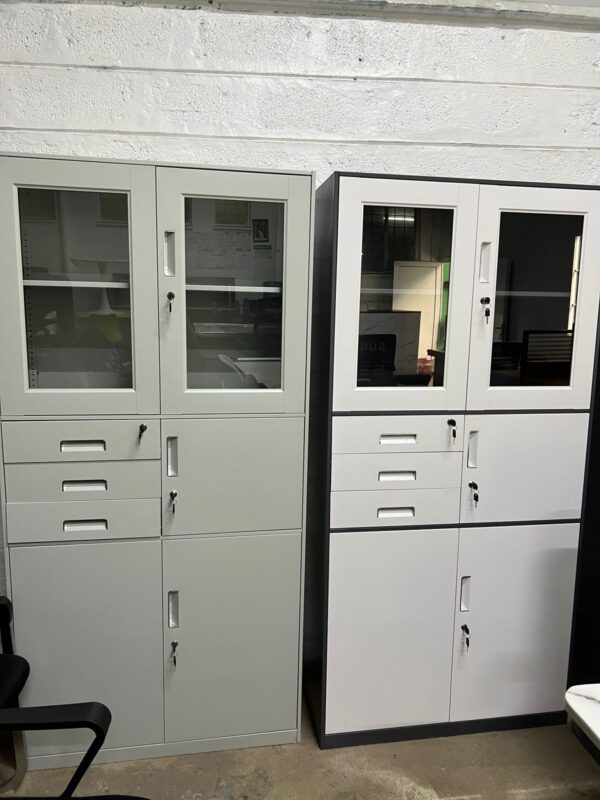 2-Door Office Cabinet with Safe - Image 8