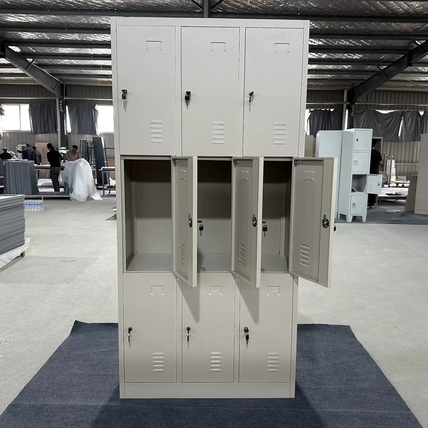 9-locker steel office cabinet,steel 9-locker cabinet,office 9-locker steel unit,9 door steel office cabinet,9 compartment steel cabinet,steel storage cabinet 9 lockers,9-locker metal office cabinet,industrial 9-locker steel cabinet,commercial steel 9-locker unit,heavy duty 9-locker cabinet,sturdy steel 9-locker cabinet,durable metal 9-locker cabinet,9-locker office storage cabinet,vertical 9-locker steel cabinet,compact 9-locker steel cabinet,space-saving 9-locker cabinet,stacked 9-door steel cabinet,multi-door steel cabinet 9 lockers,employee steel locker 9-door,staff 9-locker steel cabinet,school 9-locker steel unit,gym steel 9-locker cabinet,hospital 9-locker steel cabinet,clinic steel locker 9 door,warehouse 9-locker steel cabinet,factory steel 9-locker cabinet,commercial-grade 9-locker cabinet,secure 9-locker steel cabinet,lockable 9-door steel cabinet,key-lock 9-locker steel cabinet,padlockable 9-locker cabinet (if applicable),anti-theft steel 9-locker cabinet,secure storage 9-locker steel unit,steel personal locker 9 door,multipurpose 9-locker cabinet,office document 9-locker cabinet,files storage 9-locker cabinet,employee belongings 9-locker cabinet,personal item steel locker 9 door,bag storage 9-locker cabinet,shoe locker 9-door steel cabinet (if applicable),uniform locker steel 9-door,tool storage 9-locker steel unit,cleaning equipment locker 9-door,9-locker cabinet for office workers,9-locker cabinet for schools,student 9-locker steel cabinet,steel locker with ventilation 9-door,vented 9-locker steel cabinet,mesh vent 9-door steel cabinet (if applicable),powder-coated steel 9-locker cabinet,rust-resistant 9-locker cabinet,corrosion-resistant steel cabinet 9 door,anti-scratch steel 9-locker cabinet,impact-resistant steel locker 9 door,stable steel 9-locker cabinet,balance-feet 9-locker cabinet (if applicable),reinforced door 9-locker cabinet,strong hinge 9-locker steel cabinet,heavy gauge steel 9-locker cabinet,industrial thickness 9-locker cabinet,robust frame 9-locker cabinet,steel locker with name plates 9-door,label holder 9-locker cabinet,ID slot steel 9-locker cabinet,multi-user steel locker 9 door,team storage 9-locker cabinet,department storage steel 9-door,corporate locker cabinet 9,office staff locker system 9-door,shared workspace 9-locker steel cabinet,co-working locker 9-door,public area 9-locker cabinet,waiting room locker 9 door,visitor lockers steel 9 doors,gym changing room 9-locker cabinet,fitness center locker 9-door,spa 9-locker steel cabinet,hotel staff locker 9 door,restaurant staff locker 9 steel,canteen locker 9 door steel,bank employee locker 9-door,hospital staff locker 9-door,clinic personnel locker 9-door,retail shop locker 9 door steel,supermarket steel 9-locker cabinet,warehouse staff locker 9-door,security locker steel 9 door,office security storage 9 lockers,private storage 9-door steel cabinet,classified storage 9-locker cabinet (non-medical/non-regulated),document locker 9-door steel,files + belongings 9-locker cabinet,mixed storage 9-door steel cabinet,steel office furniture 9-locker cabinet,metal office storage 9 locker,professional storage steel 9-door,organizational locker 9-door,workspace steel 9-locker cabinet,minimalist steel 9-locker cabinet,modern 9-locker office unit,contemporary steel 9-locker cabinet,industrial-style 9-locker cabinet,matte finish steel 9-locker,gloss finish steel 9-locker,grey 9-locker steel cabinet,black steel 9-locker cabinet,white 9-locker steel cabinet,blue steel 9-locker (if applicable),two-tone steel 9-locker cabinet (if applicable),tall 9-locker steel cabinet,medium height 9-locker cabinet,slim 9-locker steel storage,wide 9-locker steel cabinet (if applicable),cluster 9-door steel cabinet,module steel 9-locker cabinet,modular 9-locker storage system,expandable locker system 9 door,add-on 9-locker unit steel,side-by-side 9-locker cabinets,basic 9-locker steel cabinet,premium steel 9-locker cabinet,high-end 9-locker steel unit,value steel 9 door locker,budget 9-locker office solution,commercial storage cabinet 9 locker,9-door cabinet for offices,9-door cabinet for institutions,9-locker cabinet for companies,steel cabinet for departments 9 lockers,office building locker 9-door,secure office storage 9-door steel,9-door metal personnel cabinet,9-locker cabinet for operations,admin office locker 9 door,HR department locker 9-door,IT office locker 9-door,engineering department locker 9-door,construction site 9-locker steel cabinet,site storage locker 9-door,maintenance room locker 9-door,equipment locker 9-door steel,tool room locker 9-door steel,cleaning crew locker 9 door,9-locker cabinet with solid doors,9-locker steel unit with vents,strong metal construction 9-locker cabinet,steel cabinet for multiple users 9-door,shared access 9-locker cabinet,individual lockers 9-door steel,personal compartments 9-door steel cabinet,secure metal partition 9-locker cabinet,steel storage with 9 compartments,stacked configuration 9-locker,three-tier 9-locker cabinet (3x3),grid locker steel 9 door,steel cubby locker 9 units,organizational cabinet steel 9 lockers,sorting locker 9 doors,varied use locker 9-door,safe storage cabinet 9-locker (non-fireproof),office organization steel cabinet 9 lock,employee management locker 9 door,office tidiness locker 9 door,clean storage steel 9 door cabinet,tidy workspace locker 9-door,professional steel locker system 9 door…
