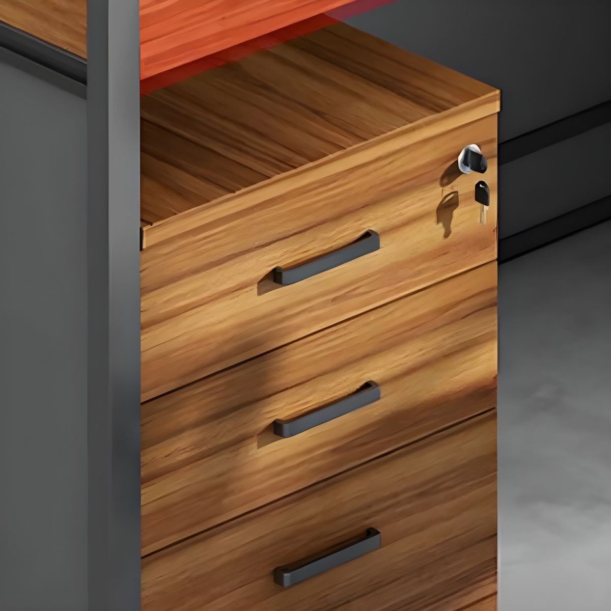 1-Way Modular Office Workstation - Image 5