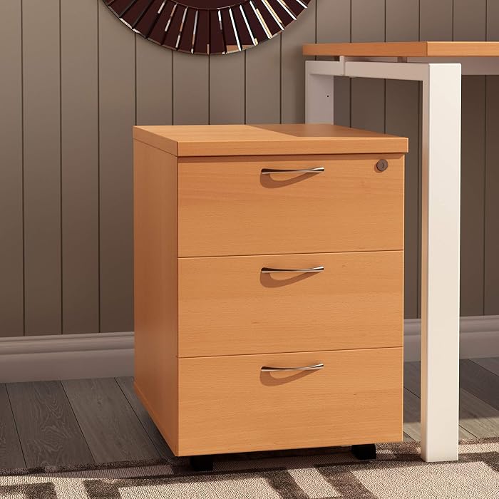 3-Drawer Office Pedestal Cabinet