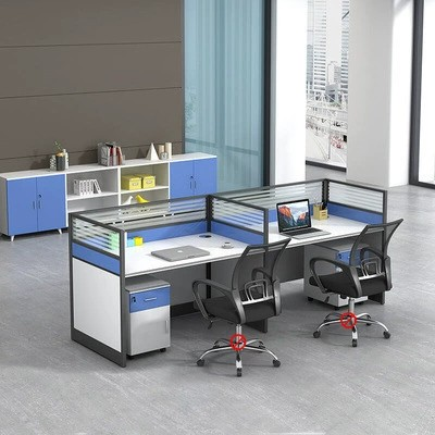 2-Way Straight Office Workstation - Image 7