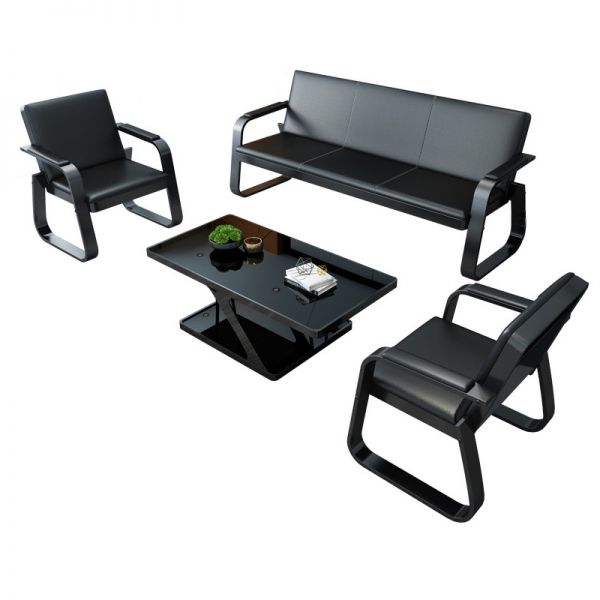 Reception 5-Seater Office Sofa Set - Image 9