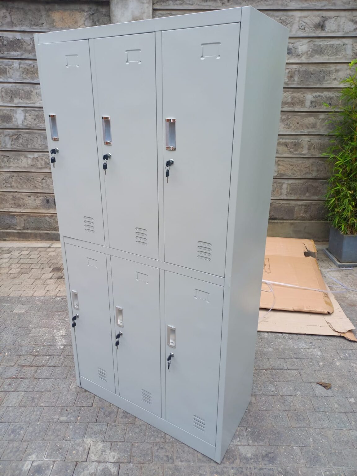 File Lockers Room 6 Door Steel Locker File Cabinet - Gucca Furniture -Furniture Shop in Kenya