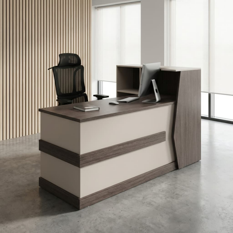 Executive Front Reception Desk - Gucca Furniture -Furniture Shop in Kenya
