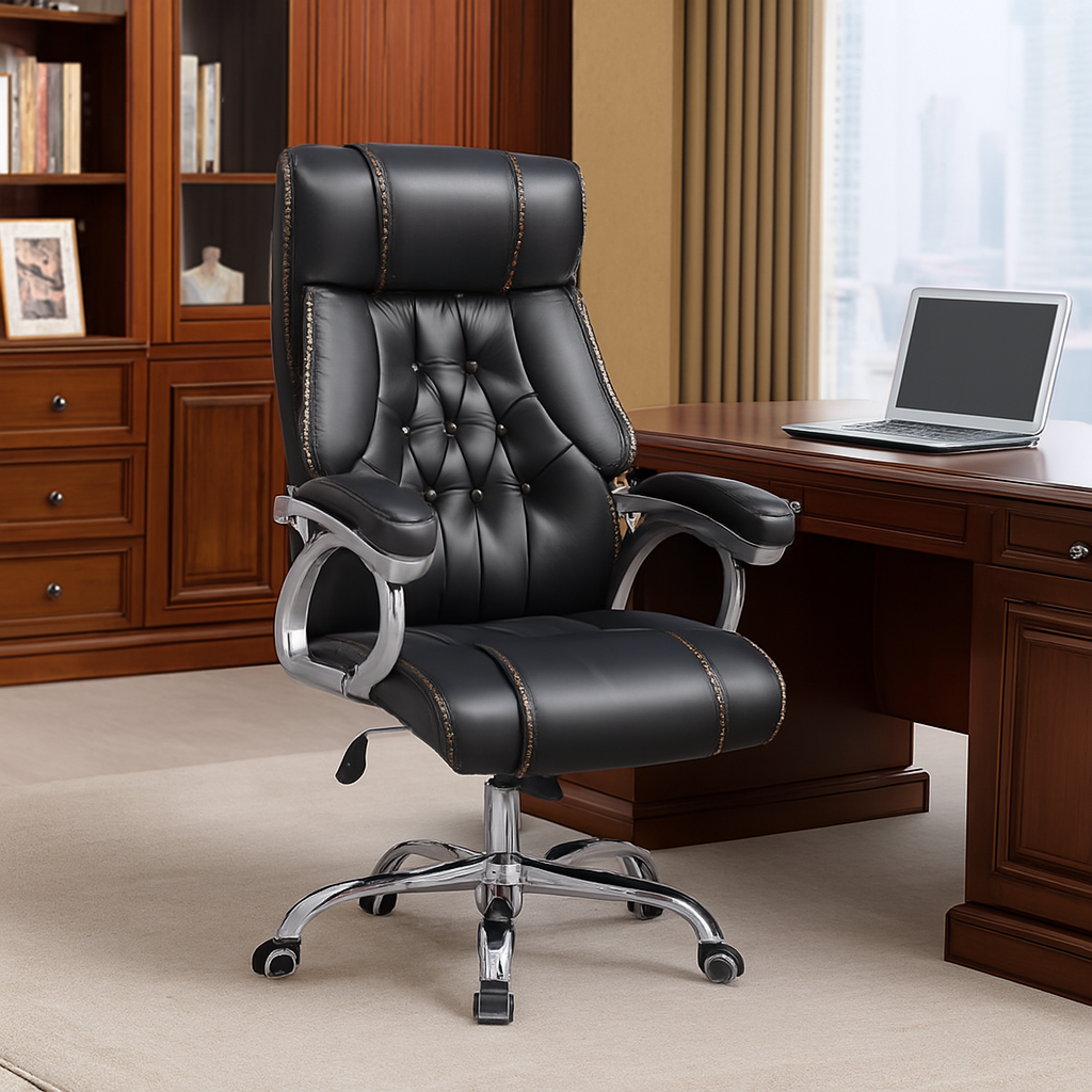 executive office chair, ergonomic executive office chair, high back executive office chair, leather executive office chair, bonded leather office chair, genuine leather executive chair, PU leather office chair, executive desk chair, luxury office chair, premium executive chair, adjustable office chair, height adjustable office chair, reclining executive chair, tilt mechanism office chair, swivel office chair, 360 degree swivel chair, padded office chair, cushioned executive chair, high back desk chair, lumbar support office chair, ergonomic lumbar support chair, headrest office chair, executive chair with headrest, armrest office chair, padded armrest executive chair, flip up arm office chair, heavy duty executive chair, big and tall executive chair, wide seat office chair, comfortable office chair, modern executive office chair, contemporary office chair, professional office chair, corporate office chair, home office executive chair, executive computer chair, rolling office chair, caster wheels office chair, smooth rolling desk chair, conference room executive chair, boardroom office chair, managerial office chair, CEO office chair, boss chair executive, black executive office chair, brown leather office chair, white executive desk chair, grey office chair, breathable office chair, mesh and leather office chair, thick padded office chair, high back ergonomic chair, executive task chair, executive swivel chair, adjustable tilt tension chair, office chair with footrest, reclining desk chair with footrest, executive gaming style chair, luxury high back chair, office throne chair, classic executive office chair, traditional leather office chair, premium stitched office chair, diamond stitched executive chair, ergonomic back support chair, posture support office chair, commercial grade office chair, durable executive chair, heavy duty base office chair, chrome base executive chair, wooden base office chair, executive chair with wheels, rolling executive desk chair, ergonomic seating solution, office furniture executive chair, high quality office chair, plush executive office chair, soft cushion desk chair, ergonomic spine support chair, executive office seating, leather swivel desk chair, adjustable armrest office chair, tilt lock executive chair, multi function office chair, executive office chair with lumbar pillow, luxury corporate chair, designer executive office chair, high back leather swivel chair, premium comfort office chair, extra padding executive chair, ergonomic office throne, office chair for long hours, executive chair for office work, stylish executive desk chair, professional leather office chair, comfortable high back chair, ergonomic managerial chair