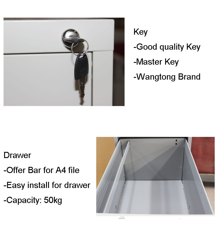 4 Drawer Document Filing Cabinet - Image 6