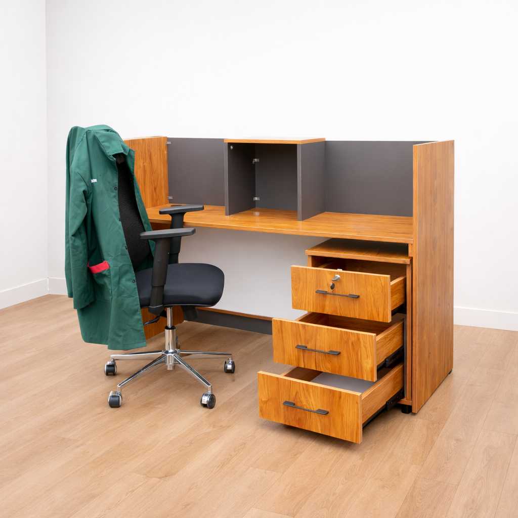 office reception desk, reception desk, front desk, reception table, office front desk, modern reception desk, reception counter, office reception counter, reception workstation, front office desk, reception area desk, reception desk with storage, reception desk with drawers, reception desk with shelves, reception desk with cabinets, reception desk with lockable drawers, reception desk with glass top, reception desk with wooden top, reception desk with metal frame, reception desk with laminate finish, reception desk with LED lighting, reception desk with cable management, reception desk with keyboard tray, reception desk with hutch, reception desk with privacy panel, reception desk with modesty panel, reception desk for office, reception desk for corporate office, reception desk for hotel, reception desk for salon, reception desk for spa, reception desk for clinic, reception desk for hospital, reception desk for school, reception desk for gym, reception desk for retail store, reception desk for showroom, reception desk for bank, reception desk for government office, reception desk for coworking space, reception desk for small office, reception desk for large office, reception desk compact design, reception desk large size, reception desk L-shaped, reception desk U-shaped, reception desk curved design, reception desk straight design, reception desk corner desk, reception desk modular design, reception desk custom design, reception desk minimalist style, reception desk contemporary style, reception desk modern style, reception desk classic style, reception desk luxury design, reception desk premium finish, reception desk high-end furniture, reception desk durable construction, reception desk sturdy frame, reception desk steel base, reception desk wooden structure, reception desk commercial grade, reception desk heavy duty, reception desk long lasting, reception desk easy assembly, reception desk low maintenance, reception desk easy to clean, reception desk scratch resistant, reception desk stain resistant, reception desk water resistant, reception desk impact resistant, reception desk eco friendly, reception desk sustainable materials, reception desk professional look, reception desk stylish design, reception desk elegant finish, reception desk modern office furniture, reception desk commercial furniture, reception desk professional furniture, reception desk corporate furniture, reception desk business furniture, reception desk office furniture, reception desk front office furniture, reception desk lobby furniture, reception desk waiting area furniture, reception desk guest reception furniture, reception desk customer service desk, reception desk information desk, reception desk check-in desk, reception desk welcome desk, reception desk admin desk, reception desk for receptionists, reception desk for front office staff, reception desk for office setup, reception desk for workspace organization, reception desk for productivity, reception desk for workflow efficiency, reception desk for multitasking, reception desk for daily use, reception desk multi-purpose, reception desk functional design, reception desk ergonomic design, reception desk comfortable workspace, reception desk spacious workspace, reception desk multi-user desk, reception desk collaborative workspace, reception desk professional setup, reception desk office interior design, reception desk modern office décor, reception desk contemporary office décor, reception desk corporate interior, reception desk stylish office setup, reception desk compact workspace, reception desk space-saving, reception desk high-quality materials, reception desk premium build, reception desk robust construction, reception desk reliable design, reception desk versatile use, reception desk practical furniture, reception desk business environment, reception desk welcoming design, reception desk client-facing desk, reception desk public area desk, reception desk entrance furniture, reception desk lobby centerpiece, reception desk office entrance desk, reception desk front area furniture, reception desk customer interaction desk, reception desk professional environment, reception desk corporate reception area, reception desk modern business space, reception desk office layout furniture, reception desk interior solution, reception desk workspace solution, reception desk business solution, reception desk commercial solution, reception desk office efficiency, reception desk organization furniture, reception desk storage solution, reception desk cable organization, reception desk technology friendly, reception desk digital workspace desk, reception desk multi-functional workstation, reception desk office productivity furniture, reception desk customer service station, reception desk front office solution, reception desk reception area setup, reception desk welcoming workspace, reception desk functional workspace, reception desk stylish workspace, reception desk modern aesthetics, reception desk clean design, reception desk sleek profile, reception desk minimalist workspace, reception desk elegant workspace, reception desk professional grade furniture, reception desk commercial office solution, reception desk enterprise furniture, reception desk high performance desk, reception desk durable office furniture, reception desk long term use, reception desk daily office use, reception desk high capacity workspace, reception desk organized workspace, reception desk clutter free design, reception desk efficient storage, reception desk user friendly design, reception desk smart office furniture, reception desk innovative design, reception desk office upgrade furniture, reception desk modern workplace furniture, reception desk stylish business furniture, reception desk corporate branding furniture, reception desk front office branding, reception desk interior branding furniture, reception desk aesthetic office furniture, reception desk premium office interior, reception desk luxury office setup, reception desk designer reception desk, reception desk custom office desk, reception desk high-end office furniture, reception desk business class furniture, reception desk professional office upgrade