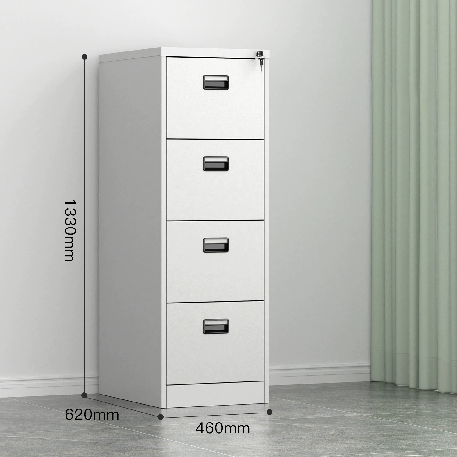 4 Drawer Document Filing Cabinet - Image 5
