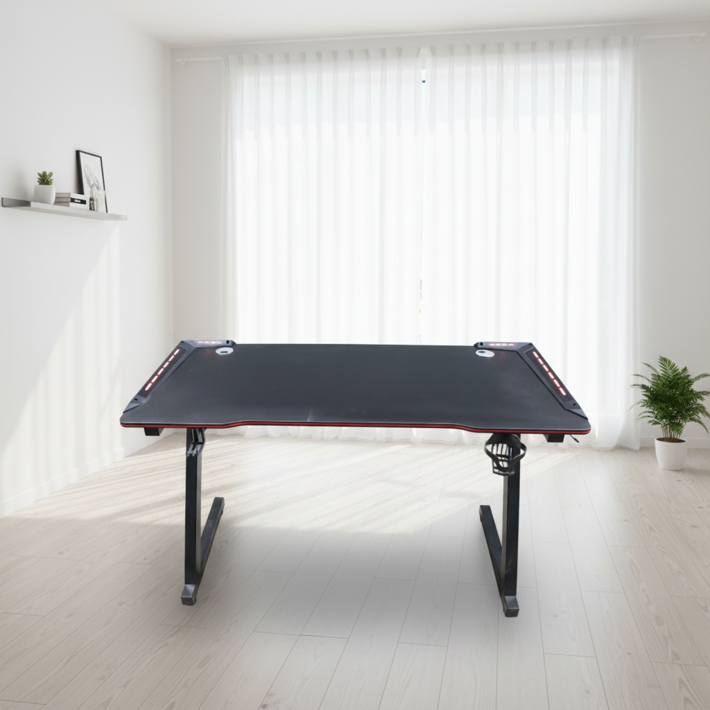 gaming desk, gaming computer desk, gamer desk, RGB gaming desk, gaming desk with LED lights, gaming desk with RGB lighting, ergonomic gaming desk, modern gaming desk, professional gaming desk, gaming workstation desk, gaming desk setup, gaming desk with monitor stand, gaming desk with shelves, gaming desk with storage, gaming desk with drawers, gaming desk with cup holder, gaming desk with headphone hook, gaming desk with cable management, gaming desk with mouse pad, gaming desk with large surface, gaming desk for PC setup, gaming desk for dual monitors, gaming desk for triple monitors, gaming desk for streaming, gaming desk for esports, gaming desk for home setup, gaming desk for small room, gaming desk for bedroom, compact gaming desk, corner gaming desk, L-shaped gaming desk, U-shaped gaming desk, gaming desk with carbon fiber surface, gaming desk with steel frame, gaming desk with sturdy legs, heavy duty gaming desk, gaming desk with adjustable height, gaming standing desk, gaming desk with keyboard tray, gaming desk with ergonomic design, gaming desk with gaming accessories holder, gaming desk with side rack, gaming desk with power outlet, gaming desk with USB ports, gaming desk with RGB strip, gaming desk with gaming mat, gaming desk for console gaming, gaming desk for PS5, gaming desk for Xbox, gaming desk for PC gamers, gaming desk for streamers, gaming desk for content creators, gaming desk for YouTubers, gaming desk with gaming aesthetic, gaming desk with modern design, gaming desk with minimalist design, gaming desk with black finish, gaming desk with red accents, gaming desk with blue LED lights, gaming desk with customizable lighting, gaming desk with metal frame, gaming desk with wood top, gaming desk with glass top, gaming desk with wide desktop, gaming desk with large workspace, gaming desk for multitasking, gaming desk with adjustable legs, gaming desk for long gaming sessions, gaming desk with ergonomic layout, gaming desk with built-in monitor shelf, gaming desk with cable tray, gaming desk with wire management system, gaming desk with side storage shelf, gaming desk with under desk storage, gaming desk with rack for CPU, gaming desk with controller holder, gaming desk with speaker stands, gaming desk for immersive gaming setup, gaming desk for competitive gaming, gaming desk for FPS games, gaming desk for racing setup, gaming desk with racing simulator mount, gaming desk with VR setup support, gaming desk with LED edge lighting, gaming desk with tempered glass surface, gaming desk with scratch resistant top, gaming desk with waterproof surface, gaming desk with anti-slip feet, gaming desk with reinforced frame, gaming desk with modern RGB design, gaming desk with smart lighting, gaming desk for gaming room, gaming desk for office and gaming, gaming desk for hybrid workspace, gaming desk with stylish finish, gaming desk with premium materials, gaming desk with easy assembly, gaming desk with tool-free setup, gaming desk with durable construction, gaming desk with long-lasting build, gaming desk with high weight capacity, gaming desk for heavy equipment, gaming desk with ergonomic height, gaming desk with footrest space, gaming desk with comfortable layout, gaming desk for productivity and gaming, gaming desk with multi-functional design, gaming desk with flexible setup options, gaming desk for creative workspace, gaming desk for editing and gaming, gaming desk with sleek design, gaming desk with futuristic look, gaming desk with LED control, gaming desk with remote lighting control, gaming desk with app-controlled lights, gaming desk with customizable RGB effects, gaming desk for ultimate gaming experience, gaming desk with pro gamer design, gaming desk with esports style, gaming desk with gaming branding, gaming desk for professional gamers, gaming desk for beginners, gaming desk for kids gaming setup, gaming desk for teens, gaming desk for adults, gaming desk for small apartments, gaming desk for limited space, gaming desk with foldable design, gaming desk with portable structure, gaming desk with adjustable frame, gaming desk with ergonomic posture support, gaming desk with cable clips, gaming desk with headset hanger, gaming desk with built-in organizers, gaming desk with multiple compartments, gaming desk with storage drawers and shelves, gaming desk for neat setup, gaming desk with clean cable layout, gaming desk with minimalist cable design, gaming desk for aesthetic gaming room, gaming desk with RGB ambiance, gaming desk with LED glow, gaming desk with underglow lighting, gaming desk with color changing lights, gaming desk for stylish gaming setup, gaming desk with premium finish, gaming desk with industrial design, gaming desk with modern gamer look, gaming desk for gaming enthusiasts, gaming desk with pro setup features, gaming desk with enhanced durability, gaming desk with gaming performance design, gaming desk with spacious top, gaming desk with dual workspace, gaming desk for multitask gaming, gaming desk with modular design, gaming desk with expandable surface, gaming desk with attachable accessories, gaming desk with smart features, gaming desk with innovative design, gaming desk for ultimate comfort, gaming desk with ergonomic support for wrists, gaming desk with keyboard and mouse optimization, gaming desk with wide legroom, gaming desk with deep desktop, gaming desk for immersive setup, gaming desk for full gaming rig, gaming desk with LED gaming theme, gaming desk with cyberpunk design, gaming desk with futuristic RGB style, gaming desk with gamer-friendly features, gaming desk with efficient space usage, gaming desk with modern workspace design, gaming desk with performance-focused layout, gaming desk with advanced features, gaming desk with pro-level build quality, gaming desk for ultimate setup, gaming desk for high performance gaming, gaming desk with luxury design, gaming desk with premium gaming features, gaming desk with stylish RGB finish, gaming desk with advanced cable system, gaming desk with high-end materials, gaming desk with modern gaming aesthetics, gaming desk for serious gamers, gaming desk with ultimate functionality, gaming desk with sleek and clean look, gaming desk with contemporary gamer design, gaming desk with enhanced comfort and support, gaming desk for immersive gaming environment, gaming desk with full gaming accessories integration, gaming desk with customizable setup options, gaming desk with gamer-focused design, gaming desk with high-tech features, gaming desk with advanced RGB lighting system.