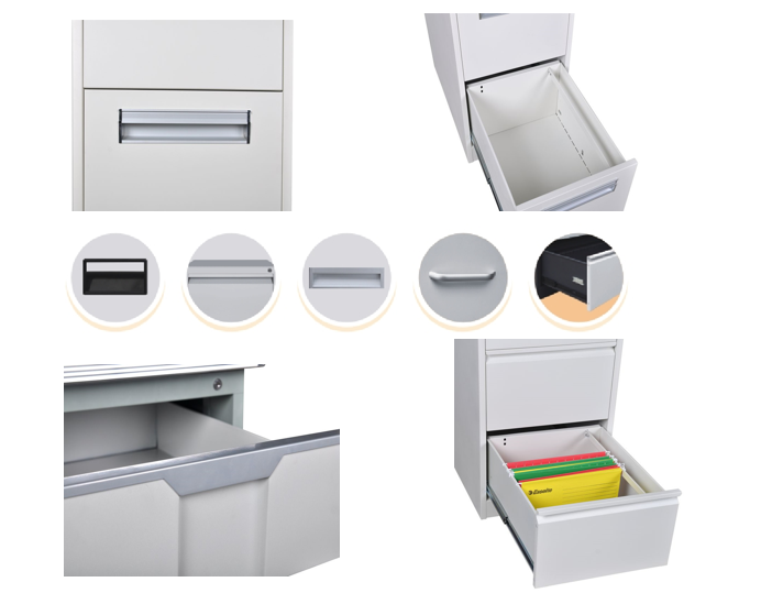 4 Drawer Document Filing Cabinet - Image 3