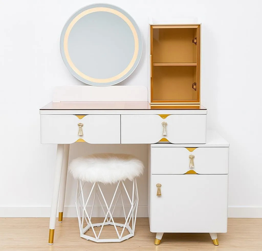 modern dressing table, modern vanity table, contemporary dressing table, dressing table with mirror, modern vanity desk, modern makeup table, dressing table with drawers, dressing table with storage, dressing table with LED mirror, modern bedroom dressing table, minimalist dressing table, luxury modern dressing table, wooden modern dressing table, white modern dressing table, black modern dressing table, dressing table with stool, dressing table with cushioned seat, dressing table with large mirror, dressing table with sliding mirror, dressing table with hidden storage, dressing table with glass top, dressing table with cabinet, dressing table with shelves, compact modern dressing table, small space dressing table, modern dressing table for bedroom, modern dressing table for apartment, modern vanity table with lights, modern dressing table with LED lights, dressing table with touch mirror, dressing table with adjustable mirror, dressing table with storage compartments, dressing table with soft close drawers, dressing table with metal legs, dressing table with wooden legs, high gloss modern dressing table, matte finish dressing table, Scandinavian style dressing table, contemporary bedroom vanity, modern makeup vanity with mirror, dressing table with organizer, dressing table with cosmetic storage, modern dressing table with minimalist design, space saving dressing table, wall mounted modern dressing table, floating dressing table, modern dressing table with elegant finish, modern dressing table with premium materials, dressing table with smooth surface, dressing table with durable construction, dressing table with reinforced frame, dressing table with stylish design, modern dressing table for home decor, chic modern dressing table, modern vanity station, modern dressing table with mirror and drawers, dressing table with ample storage, dressing table with sleek design, dressing table with contemporary styling, dressing table with decorative mirror, dressing table with lighting features, dressing table for makeup and grooming, dressing table for daily beauty routine, dressing table with organized compartments, modern dressing table for master bedroom, dressing table with multi-purpose use, dressing table with comfortable seating option, modern dressing table with sturdy base, dressing table with elegant wood finish, dressing table with modern aesthetics, modern dressing table with clean lines, dressing table with practical layout, dressing table with premium craftsmanship, modern vanity with storage drawers, dressing table with compact footprint, dressing table with fashionable design, modern dressing table with space optimization, dressing table with mirror cabinet, dressing table with glossy surface, dressing table with durable laminate finish, dressing table with stylish frame, modern dressing table with high quality build, dressing table with minimalist aesthetics, dressing table with functional storage solution, dressing table with modern home interior appeal, dressing table with designer look, dressing table with beauty station setup, dressing table with organized drawer system, dressing table with smooth edges, modern dressing table with elegant detailing, dressing table with decorative accents, dressing table with contemporary home styling, dressing table with long-lasting durability.