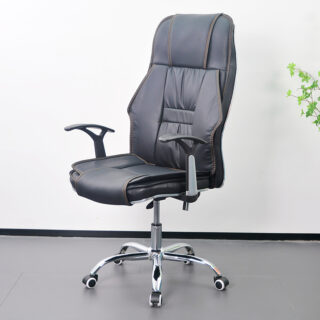 leather office chair, genuine leather desk chair, executive leather seating, premium bonded leather chair, high back leather seat, ergonomic leather office chair, luxury boardroom chair, tufted leather executive chair, vintage leather desk chair, modern brown leather chair, black leather computer chair, cream leather office seating, mid-century leather task chair, professional workspace chair, corporate CEO desk chair, presidential office seating, luxury home office chair, work from home executive chair, status symbol desk chair, heavy duty leather chair, big and tall leather seating, memory foam leather chair, padded armrest office chair, polished aluminum base chair, chrome accents desk chair, pneumatic height adjustment, tilt lock leather chair, synchro tilt executive chair, knee tilt mechanism seat, waterfall seat edge comfort, high weight capacity leather chair, commercial grade office seating, BIFMA certified leather chair, SGS tested gas lift seat, luxury lifestyle office furniture, sleek minimalist leather chair, aesthetic desk seating, deep espresso leather chair, soft rolling caster wheels, hardwood safe office seat, blade wheel desk chair, back pain relief leather chair, sciatica friendly executive seat, neck and shoulder support chair, 8 hour intensive use chair, 24/7 ergo leather seat, customized comfort office chair, artisan crafted leather chair, designer office furniture, bespoke executive seating, private office centerpiece, showroom quality chair, master bedroom study seat, elegant work from home chair