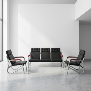 5-Seater Reception Office Sofa