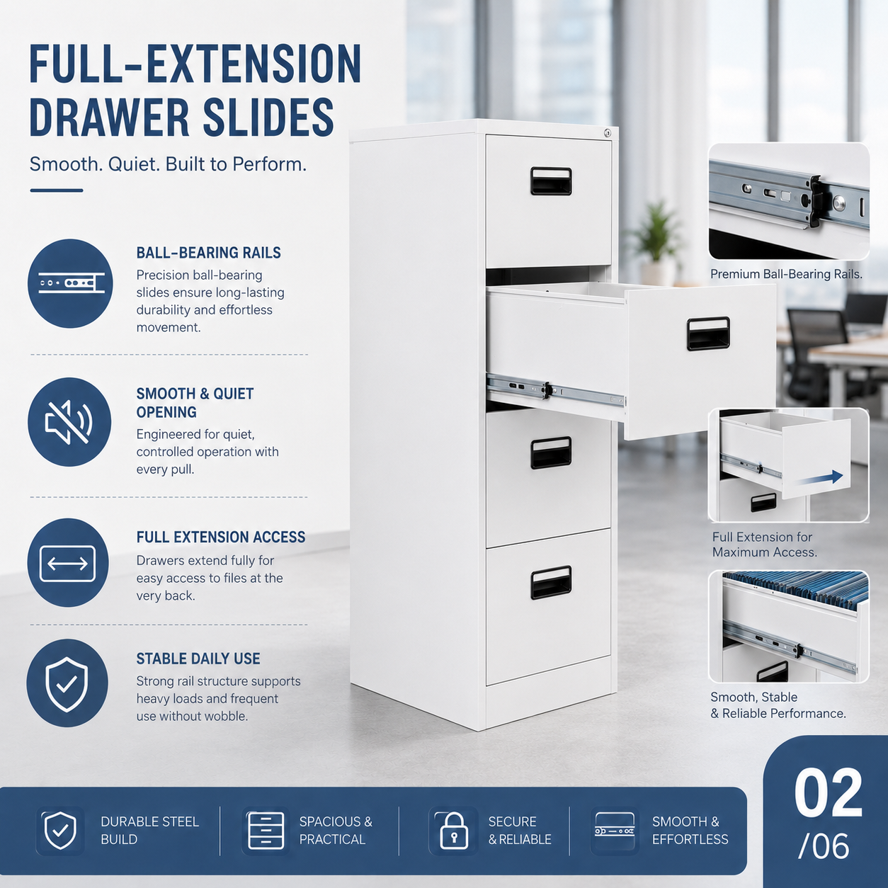 4-drawer filing cabinet, filing cabinet, 4 drawer filing cabinet, office filing cabinet, file storage cabinet, document filing cabinet, vertical filing cabinet, lockable filing cabinet, metal filing cabinet, steel filing cabinet, wooden filing cabinet, office storage cabinet, document storage cabinet, file organizer cabinet, office organization furniture, secure filing cabinet, lock and key filing cabinet, anti tilt filing cabinet, commercial filing cabinet, corporate filing cabinet, business storage cabinet, workplace filing solution, office furniture cabinet, archive filing cabinet, records storage cabinet, document management cabinet, professional filing cabinet, executive filing cabinet, premium filing cabinet, modern filing cabinet, contemporary filing cabinet, minimalist filing cabinet, durable filing cabinet, heavy duty filing cabinet, high quality filing cabinet, office drawer cabinet, filing drawer unit, office file organizer, storage drawer cabinet, 4 drawer storage cabinet, A4 filing cabinet, letter size filing cabinet, legal size filing cabinet, office archive cabinet, document organizer furniture, office paperwork storage, file management system, workplace organization cabinet, office workstation storage, under desk filing cabinet, side filing cabinet, freestanding filing cabinet, floor standing filing cabinet, compact filing cabinet, space saving filing cabinet, large capacity filing cabinet, high capacity file storage, office supply cabinet, stationery storage cabinet, reinforced filing cabinet, powder coated steel cabinet, scratch resistant filing cabinet, moisture resistant cabinet, secure document storage, office records cabinet, file retention cabinet, archive storage furniture, office filing system cabinet, professional office storage solution, corporate document cabinet, business records storage, office administration cabinet, office file drawer cabinet, smooth glide filing drawers, full extension drawer cabinet, organized workspace cabinet, office document organizer, office filing furniture, premium office storage cabinet, commercial grade filing cabinet, robust filing cabinet, office storage solution, executive office storage furniture, modern workspace filing cabinet, office furniture filing system, workplace productivity cabinet, office document filing system, durable office drawer storage, office records management cabinet, secure office filing system, professional storage furniture, efficient document storage cabinet, office organization solution, high performance filing cabinet, office file storage unit, lockable document cabinet, office filing drawers with lock, corporate office storage system, office archive filing solution, premium document organizer cabinet, workplace file management furniture, office cabinet with filing drawers, sleek filing cabinet, stylish office storage cabinet, contemporary office filing solution, business office organization cabinet, document filing storage unit, professional archive cabinet, office filing cabinet with drawers, high durability filing cabinet, office records organizer cabinet, modern business storage furniture, secure workplace filing cabinet, premium office filing solution, office filing cabinet for documents, durable file storage furniture, organized office document cabinet, office filing cabinet with lockable drawers, corporate filing storage solution, office administration storage cabinet, professional document management furniture, commercial office filing cabinet, office filing system furniture, efficient workplace storage cabinet, modern office archive storage, premium filing cabinet furniture, office document organization solution, secure business records cabinet, heavy duty office filing cabinet, functional office filing storage, workplace archive management cabinet, office file organization furniture, high quality office filing system, office filing cabinet for professional use, business document storage cabinet, office filing furniture collection, durable office archive cabinet, premium workplace filing solution, organized file storage furniture, office records filing cabinet, secure office document storage, modern office filing cabinet design, professional file management cabinet, office filing cabinet with smooth drawers, corporate office organization furniture, office storage and filing solution, premium filing cabinet for offices, workplace filing system cabinet, office document archive storage, efficient office file cabinet, robust document filing solution, office filing cabinet with spacious storage, high performance office filing furniture, professional office archive solution, office filing cabinet built for durability, modern filing storage cabinet for workplaces, corporate document organization cabinet, executive office filing cabinet solution, office filing cabinet with secure locking system, premium office document storage furniture,